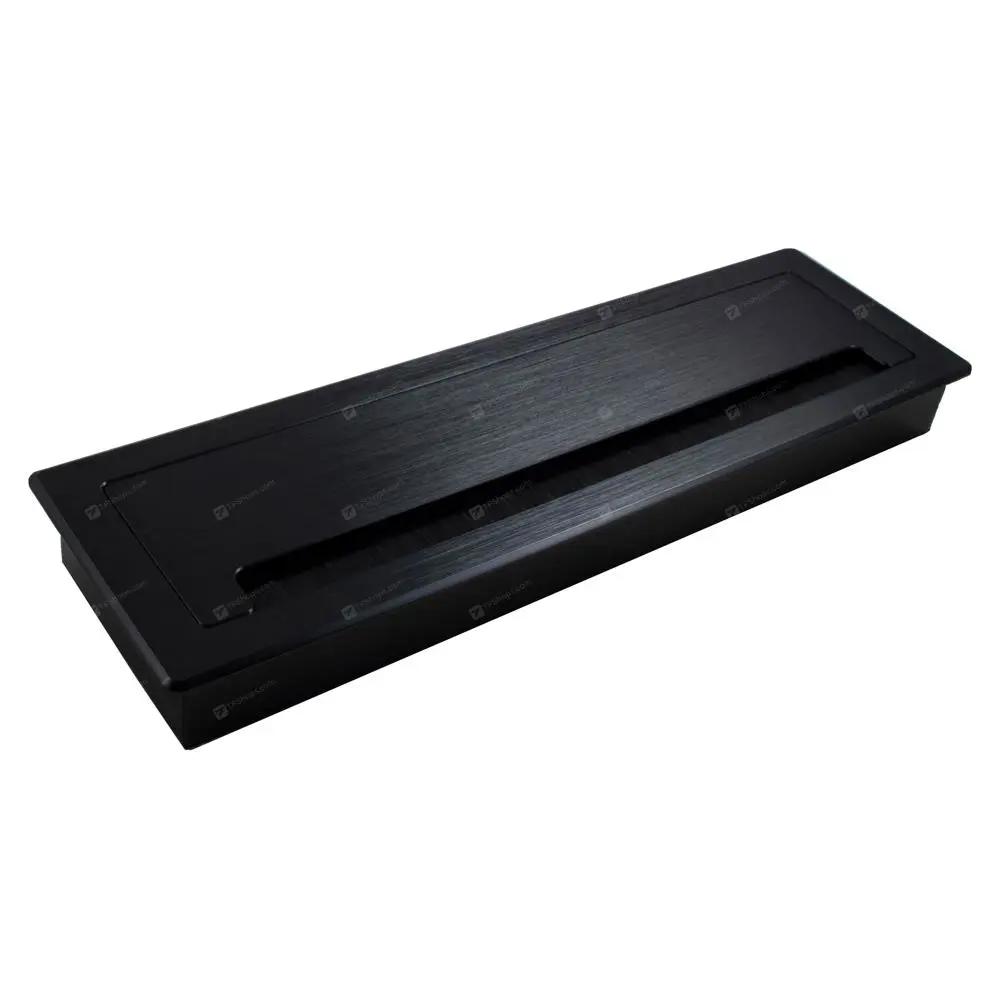 قاب داکت برق رومیزی فانتونی مدل T341 سایز 9×30 سانتی متر مشکی