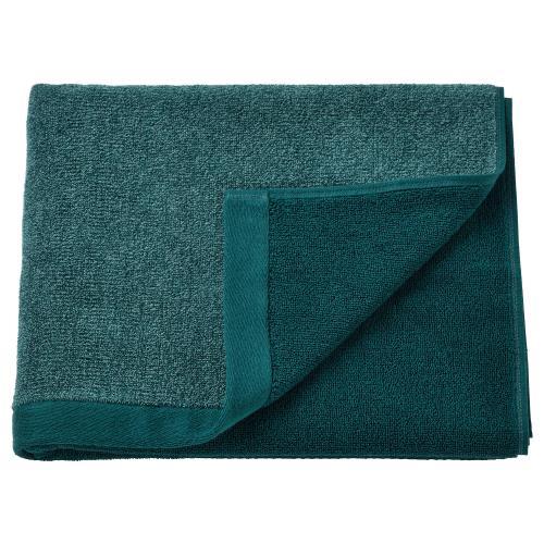 حوله حمام ایکیا مدل HIMLEAN سایز 70×140 سانتی متر فیروزه ای