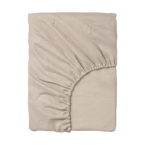 ملحفه ایکیا مدل PUDERVIVA سایز 200×140 سانتی متر کِرم