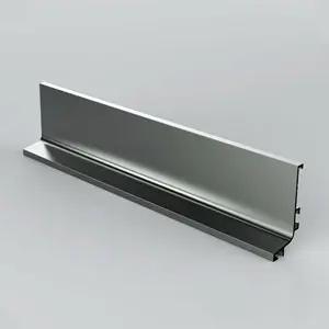 پروفیل دستگیره L شکل سارو مدل SL-020 سایز 4 متری شامپاینی