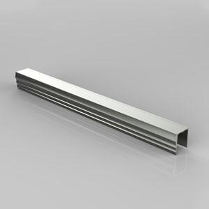 پروفیل دستگیره کمدی سارو مدل WB-021 سایز 3 متری نقره ای