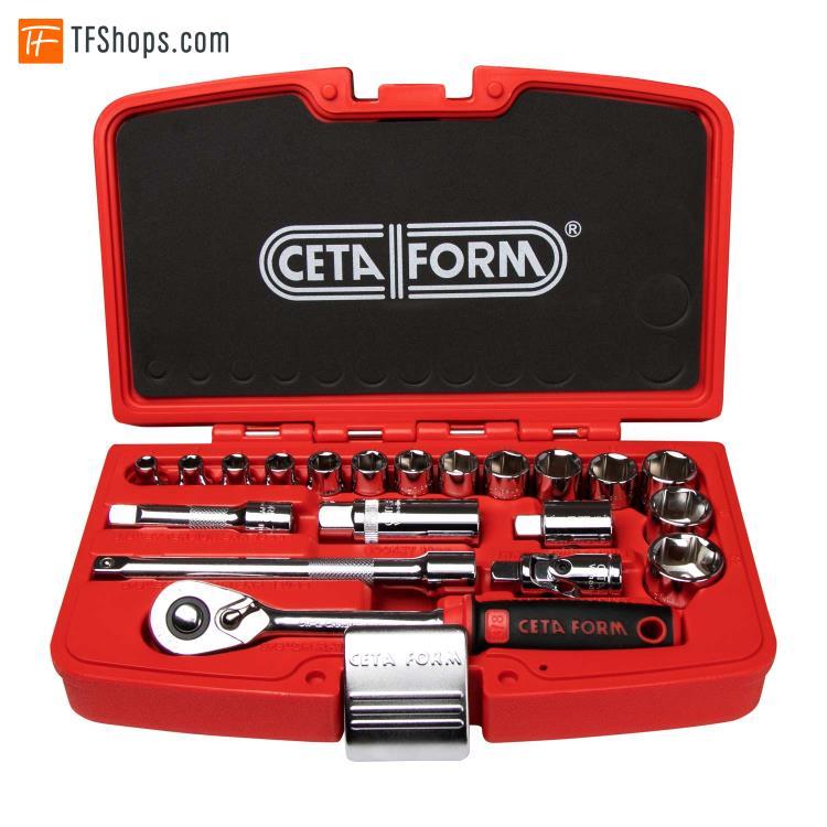 مجموعه 20 عددی آچار بکس ستافرم مدل C1020PH2 سایز 3/8 اینچ