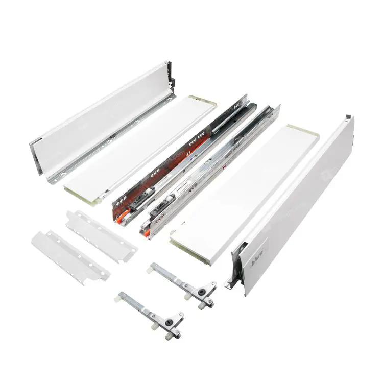 ریل کشو دیواره فلزی بلوم مدل TANDEMBOX intivo سایز 500 میلی متر