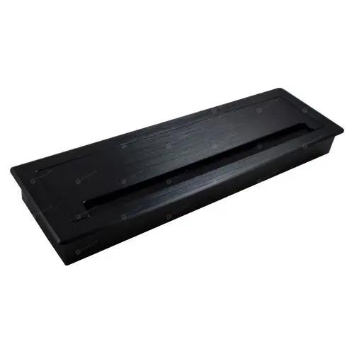 قاب داکت برق رومیزی فانتونی مدل T344 سایز 9×20 سانتی متر مشکی