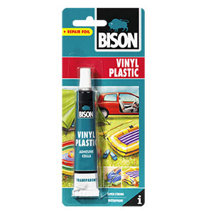چسب تعمیر بایسن مدل Vinyl Plastic