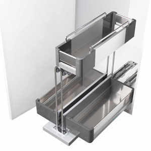 سوپر مواد شوینده یونیت 35 زیر سینکی ریل از کف F051 فانتونی